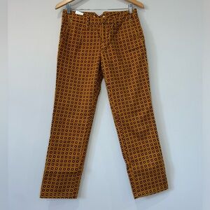 MAC jeans Hepburn 1972 medallion print jacquard ankle jean pants size 28